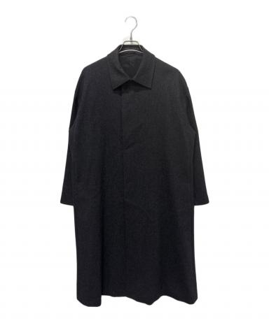 LAD MUSICIAN ラッドミュージシャン　ウールPコート　ブラック 中古・古着通販】LAD MUSICIAN (ラッドミュージシャン) WOOL FLANNEL