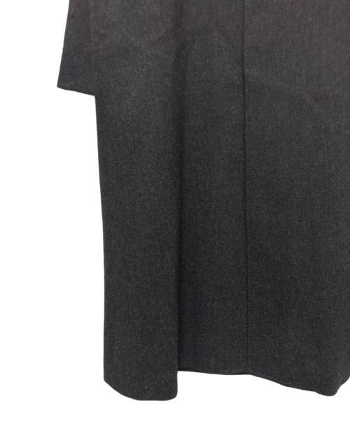 LAD MUSICIAN（ラッドミュージシャン）LAD MUSICIAN (ラッドミュージシャン) WOOL FLANNEL COAT　ウールフランネルコート グレー サイズ:42の古着・服飾アイテム