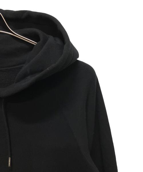 CELINE（セリーヌ）CELINE (セリーヌ) バックロゴプルオーバーパーカー ブラック サイズ:Lの古着・服飾アイテム