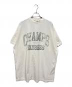 BALENCIAGAバレンシアガ）の古着「25SS/半袖Tシャツ/CHAMPS オーバーサイズTシャツ」｜ホワイト