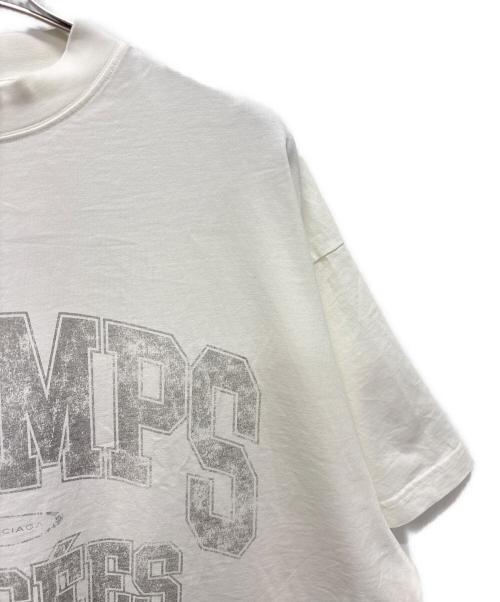 BALENCIAGA（バレンシアガ）BALENCIAGA (バレンシアガ) 25SS/半袖Tシャツ/CHAMPS オーバーサイズTシャツ ホワイト サイズ:3の古着・服飾アイテム