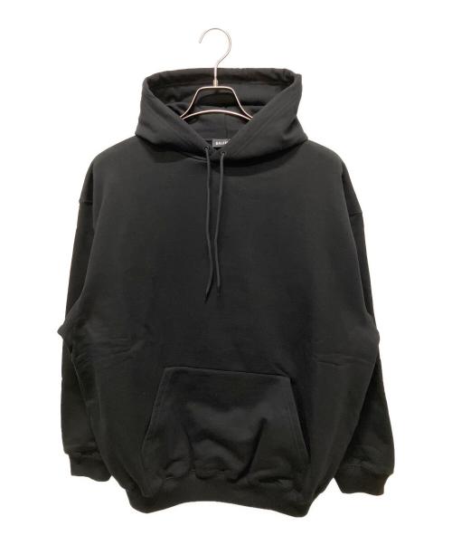 BALENCIAGA（バレンシアガ）BALENCIAGA (バレンシアガ) バックロゴフーディ/コットンパーカー ブラック サイズ:Sの古着・服飾アイテム