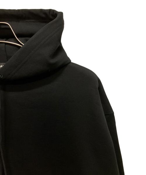 BALENCIAGA（バレンシアガ）BALENCIAGA (バレンシアガ) バックロゴフーディ/コットンパーカー ブラック サイズ:Sの古着・服飾アイテム