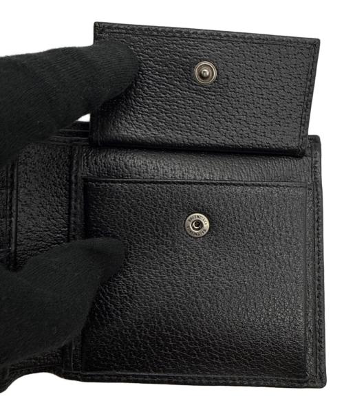 BALENCIAGA（バレンシアガ）BALENCIAGA (バレンシアガ) GUCCI (グッチ) 2つ折り財布　ザ ハッカープロジェクト ブラック 未使用品の古着・服飾アイテム