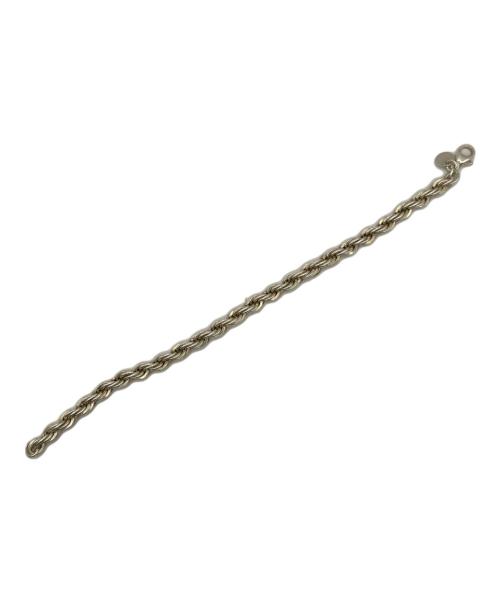 TIFFANY & Co.（ティファニー アンド コー）TIFFANY & Co. (ティファニー アンド コー) ツイストチェーンブレスレット サイズ:約17㎝の古着・服飾アイテム