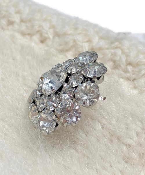 CELINE（セリーヌ）CELINE (セリーヌ) ブラッシュドモヘアカーディガン アイボリー サイズ:XSの古着・服飾アイテム