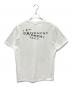 GIVENCHY (ジバンシィ) 26SS ロゴ スタンプ プリント 半袖 コットン T ホワイト サイズ:M：54000円
