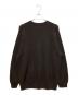 BATONER (バトナ―) INNOCENT CASHMERE RIB CREW NECK ブラウン サイズ:4：30000円