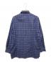 Graphpaper (グラフペーパー) ロングスリーブチェックシャツ ブルー サイズ:Free：8000円