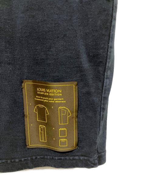 LOUIS VUITTON（ルイ ヴィトン）LOUIS VUITTON (ルイ ヴィトン) インサイドアウトコットンTシャツ ネイビー サイズ:Lの古着・服飾アイテム