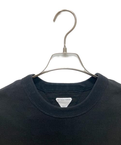BOTTEGA VENETA（ボッテガベネタ）BOTTEGA VENETA (ボッテガベネタ) ヘビーコットン ポケットTシャツ ブラック サイズ:Sの古着・服飾アイテム