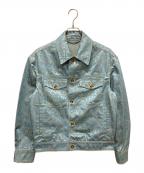 VERSACEヴェルサーチェ）の古着「総柄デザインジャケット　1011032 1A07734」｜スカイブルー