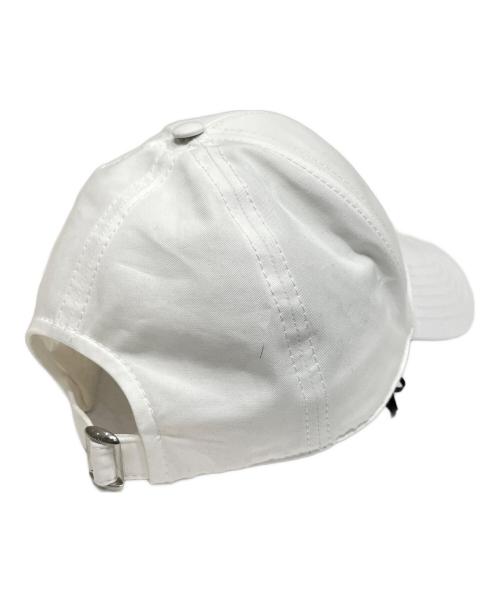 CELINE（セリーヌ）CELINE (セリーヌ) ロゴ刺繍ベースボールキャップ　	2AUS9969P ホワイト サイズ:Ｍの古着・服飾アイテム