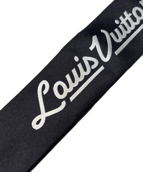 LOUIS VUITTON（ルイ ヴィトン）LOUIS VUITTON (ルイ ヴィトン) クラヴァット LV MADE /シルクネクタイ ブラック サイズ:-の古着・服飾アイテム