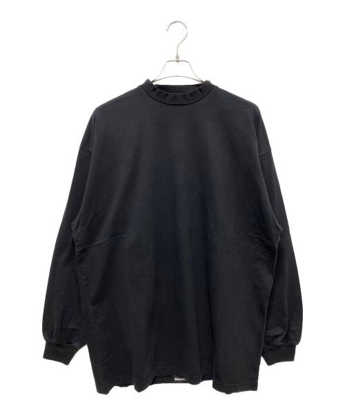 BALENCIAGA（バレンシアガ）BALENCIAGA (バレンシアガ) Tab Long Sleeve Tシャツ ブラック サイズ:2の古着・服飾アイテム