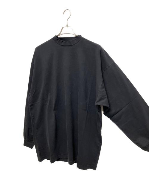 BALENCIAGA（バレンシアガ）BALENCIAGA (バレンシアガ) Tab Long Sleeve Tシャツ ブラック サイズ:2の古着・服飾アイテム