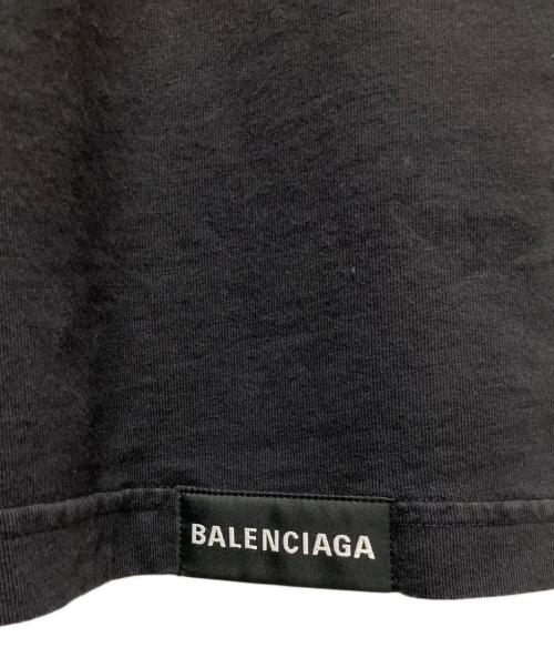 BALENCIAGA（バレンシアガ）BALENCIAGA (バレンシアガ) Tab Long Sleeve Tシャツ ブラック サイズ:2の古着・服飾アイテム