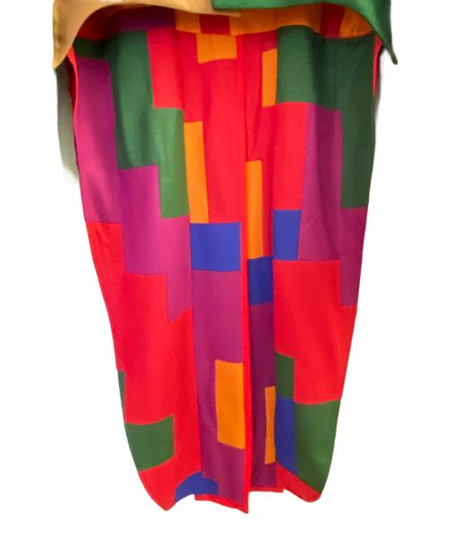 COMME des GARCONS HOMME PLUS（コムデギャルソンオムプリュス）COMME des GARCONS HOMME PLUS (コムデギャルソンオムプリュス) 25aw パッチワーク燕尾ジャケット マルチカラー サイズ:Ｍの古着・服飾アイテム