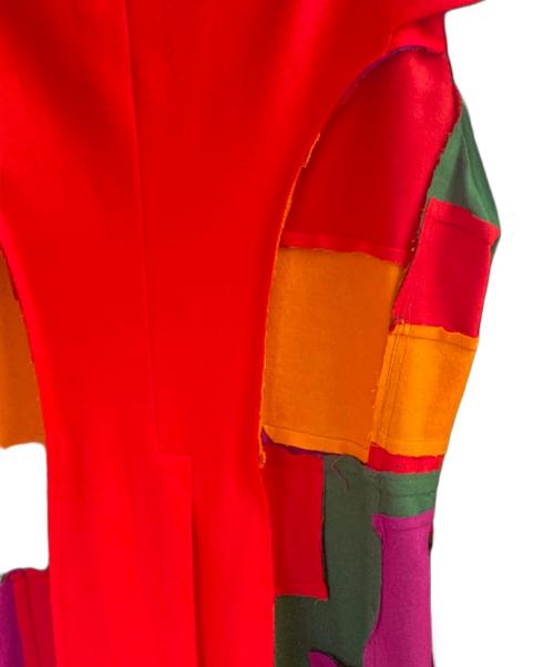 COMME des GARCONS HOMME PLUS（コムデギャルソンオムプリュス）COMME des GARCONS HOMME PLUS (コムデギャルソンオムプリュス) 25aw パッチワーク燕尾ジャケット マルチカラー サイズ:Ｍの古着・服飾アイテム