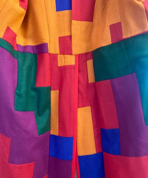 COMME des GARCONS HOMME PLUS（コムデギャルソンオムプリュス）COMME des GARCONS HOMME PLUS (コムデギャルソンオムプリュス) 25aw パッチワーク燕尾ジャケット マルチカラー サイズ:Ｍの古着・服飾アイテム