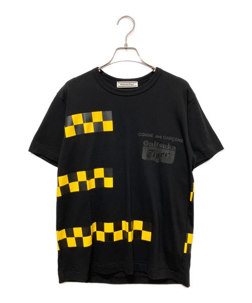COMME des GARCONS（コムデギャルソン）COMME des GARCONS (コムデギャルソン) Onitsuka Tiger (オニツカタイガー) 25AW tiger T シャツ ブラック サイズ:Mの古着・服飾アイテム
