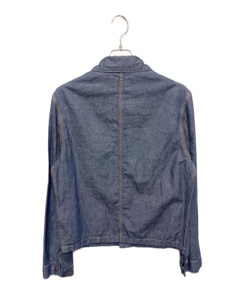 PRADA（プラダ）PRADA (プラダ) 24SS シャンブレーブルゾン インディゴ サイズ:M 未使用品の古着・服飾アイテム