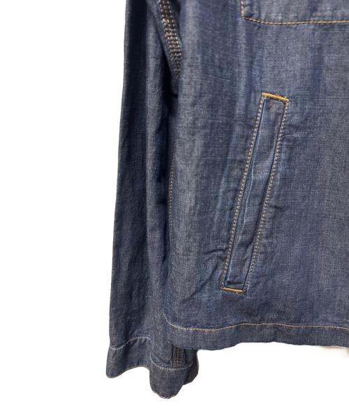 PRADA（プラダ）PRADA (プラダ) 24SS シャンブレーブルゾン インディゴ サイズ:M 未使用品の古着・服飾アイテム