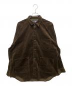 COMME des GARCONS HOMMEコムデギャルソン オム）の古着「コーデュロイカバーオール」｜ブラウン