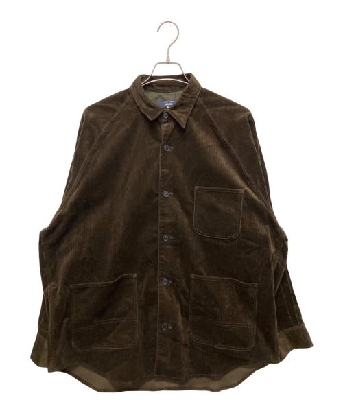 COMME des GARCONS HOMME（コムデギャルソン オム）COMME des GARCONS HOMME (コムデギャルソン オム) コーデュロイカバーオール ブラウン サイズ:Mの古着・服飾アイテム