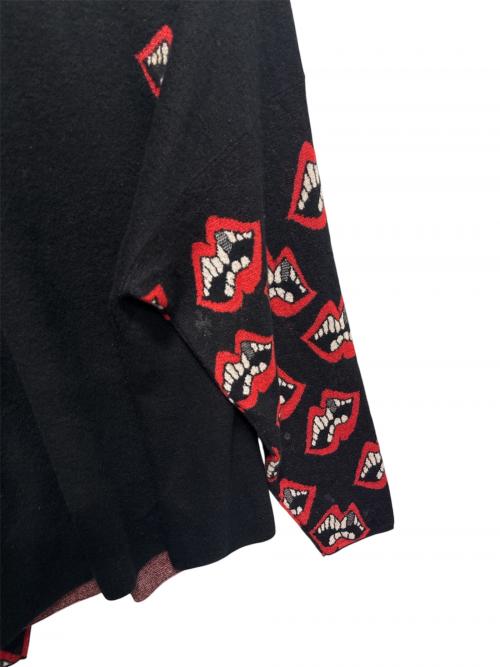 CHROME HEARTS（クロムハーツ）CHROME HEARTS (クロムハーツ) MATTY BOY /Y NOT/ カシミアクルーネックセーター ブラック サイズ:XLの古着・服飾アイテム
