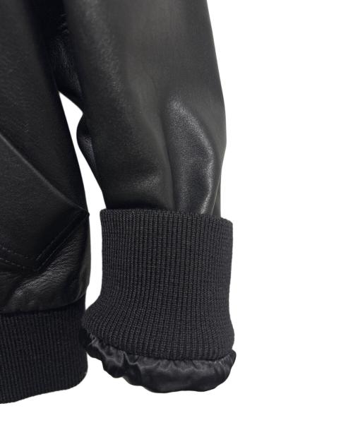 CELINE（セリーヌ）CELINE (セリーヌ) 19aw ラムレザージャケット ブラック サイズ:44の古着・服飾アイテム