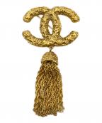 CHANELシャネル）の古着「ココマーク フリンジブローチ」