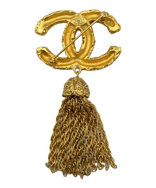 CHANEL（シャネル）CHANEL (シャネル) ココマーク フリンジブローチの古着・服飾アイテム