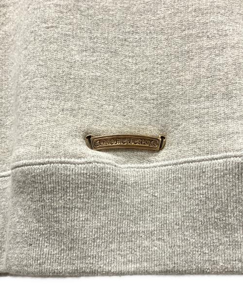 CHROME HEARTS（クロムハーツ）CHROME HEARTS (クロムハーツ) Y NOT バックロゴ刺繍スウェット グレー サイズ:Lの古着・服飾アイテム