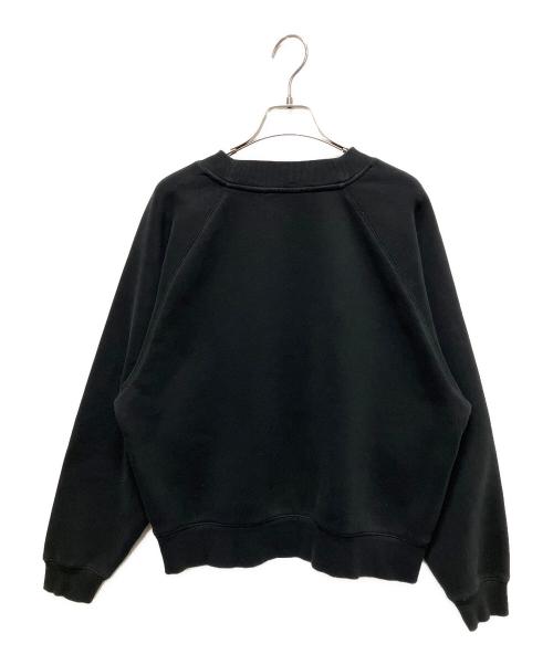 UGG（アグ）UGG (アグ) ロゴスウェット/ロゴ クルーネック スウェット トレーナー ブラック ブラック サイズ:Mの古着・服飾アイテム