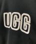 中古・古着 UGG (アグ) ロゴスウェット/ロゴ クルーネック スウェット トレーナー ブラック ブラック サイズ:M：10000円