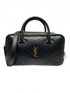 Saint Laurent Parisサンローランパリ）の古着「Lyia Duffle Bag リヤ ダッフルバッグ GAB766785」｜ブラック