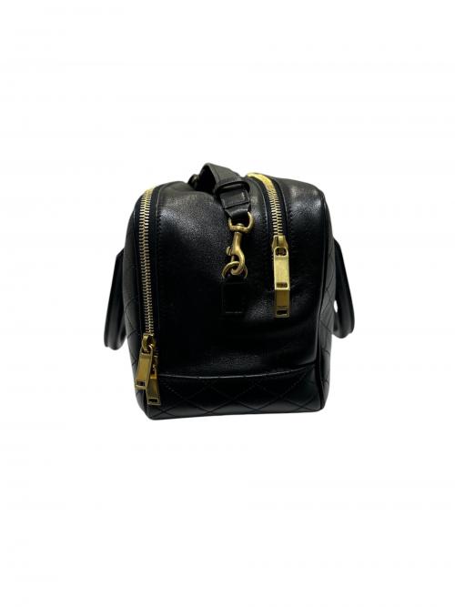 Saint Laurent Paris（サンローランパリ）Saint Laurent Paris (サンローランパリ) Lyia Duffle Bag リヤ ダッフルバッグ GAB766785 ブラックの古着・服飾アイテム