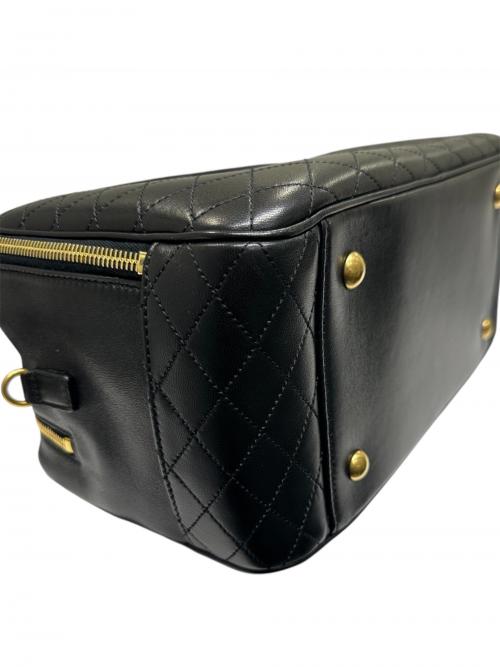 Saint Laurent Paris（サンローランパリ）Saint Laurent Paris (サンローランパリ) Lyia Duffle Bag リヤ ダッフルバッグ GAB766785 ブラックの古着・服飾アイテム