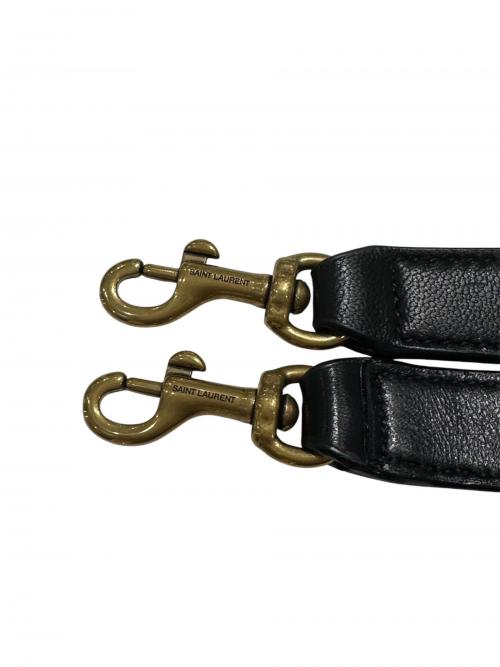 Saint Laurent Paris（サンローランパリ）Saint Laurent Paris (サンローランパリ) Lyia Duffle Bag リヤ ダッフルバッグ GAB766785 ブラックの古着・服飾アイテム