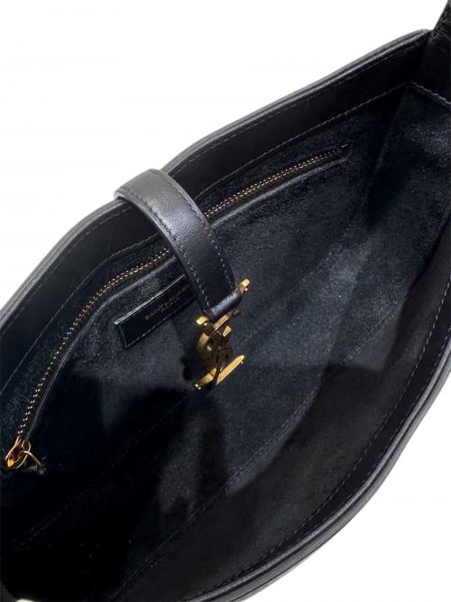 Saint Laurent Paris（サンローランパリ）Saint Laurent Paris (サンローランパリ) ル・サンカセット ワンショルダーバッグ/ホーボーバッグ/YSL金具 ブラック サイズ:-の古着・服飾アイテム