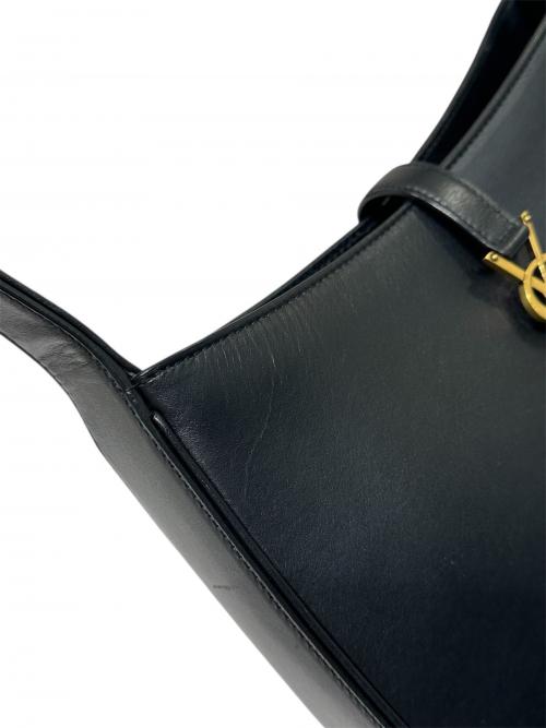 Saint Laurent Paris（サンローランパリ）Saint Laurent Paris (サンローランパリ) ル・サンカセット ワンショルダーバッグ/ホーボーバッグ/YSL金具 ブラック サイズ:-の古着・服飾アイテム