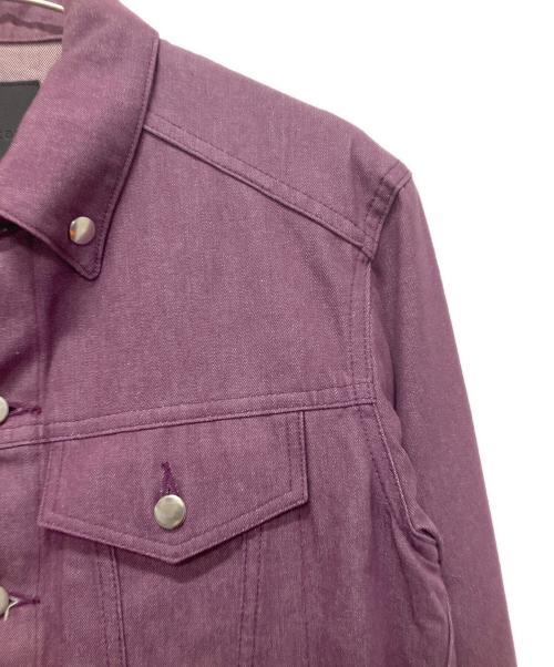 LITTLEBIG（リトルビッグ）LITTLEBIG (リトルビッグ) デニムジャケット パープル サイズ:46の古着・服飾アイテム