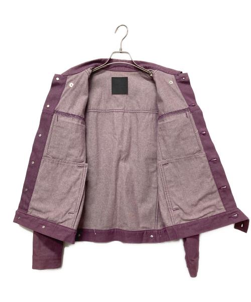 LITTLEBIG（リトルビッグ）LITTLEBIG (リトルビッグ) デニムジャケット パープル サイズ:46の古着・服飾アイテム