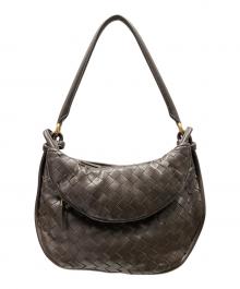 BOTTEGA VENETA（ボッテガベネタ）の古着「ジェメッリ ラージ バッグ」｜ブラウン