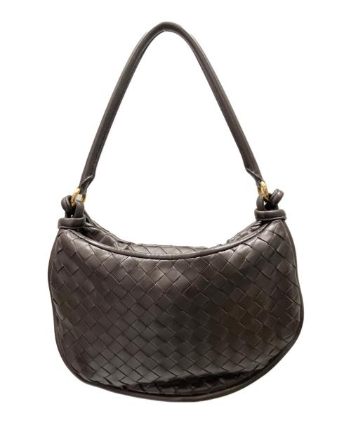 BOTTEGA VENETA（ボッテガベネタ）BOTTEGA VENETA (ボッテガベネタ) ジェメッリ ラージ バッグ ブラウン サイズ:-の古着・服飾アイテム