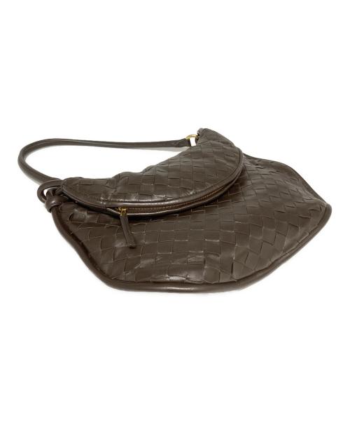 BOTTEGA VENETA（ボッテガベネタ）BOTTEGA VENETA (ボッテガベネタ) ジェメッリ ラージ バッグ ブラウン サイズ:-の古着・服飾アイテム