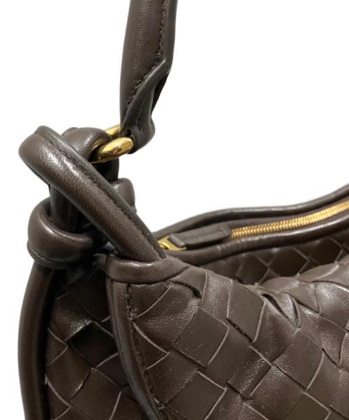 BOTTEGA VENETA（ボッテガベネタ）BOTTEGA VENETA (ボッテガベネタ) ジェメッリ ラージ バッグ ブラウン サイズ:-の古着・服飾アイテム