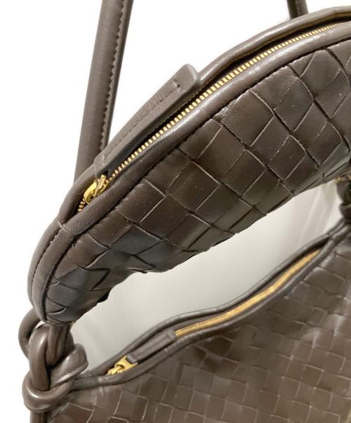 BOTTEGA VENETA（ボッテガベネタ）BOTTEGA VENETA (ボッテガベネタ) ジェメッリ ラージ バッグ ブラウン サイズ:-の古着・服飾アイテム