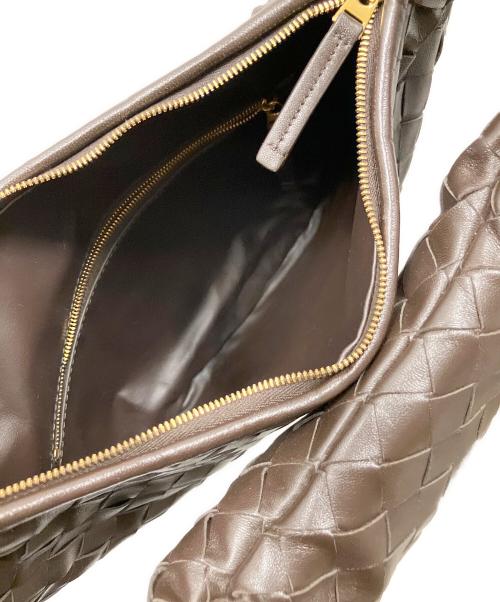 BOTTEGA VENETA（ボッテガベネタ）BOTTEGA VENETA (ボッテガベネタ) ジェメッリ ラージ バッグ ブラウン サイズ:-の古着・服飾アイテム